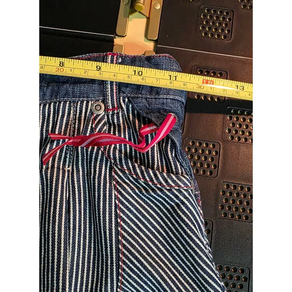 Oiliy Girls Denim A line Pirates Skirt‎ Size 4-5